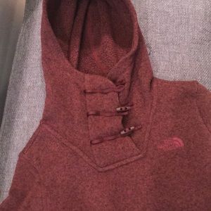 North face pullover sweater fleece